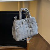 Bag Kelly Bag Casual Handbag Retro Messenger Bag All Matching Birkin Bag